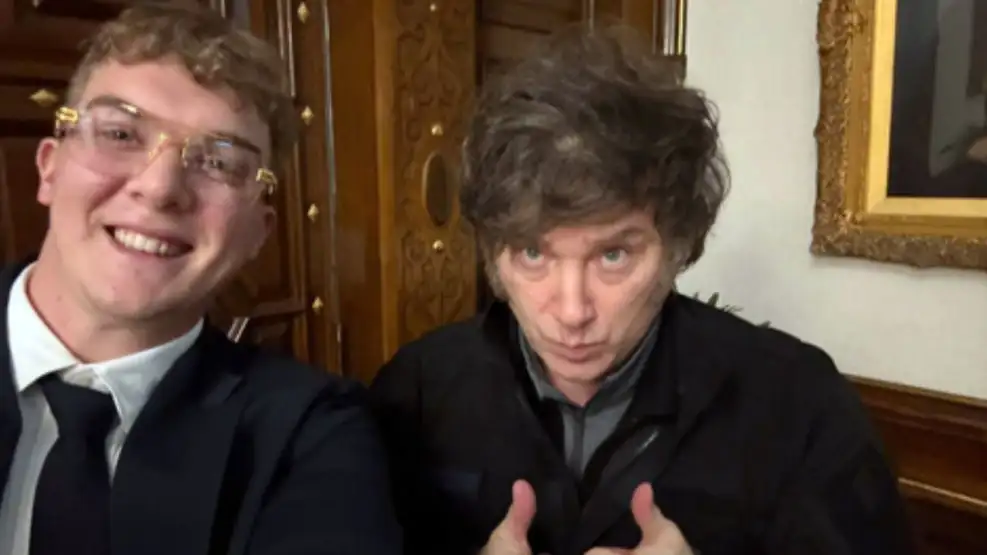 javier-milei-y-hayden-davis-el-joven-apuntado-como-el-creador-de-libra-2026371