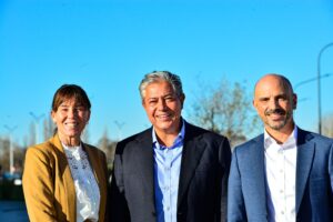 Julieta Corroza, Rolando Figueroa y Pepé Ousset