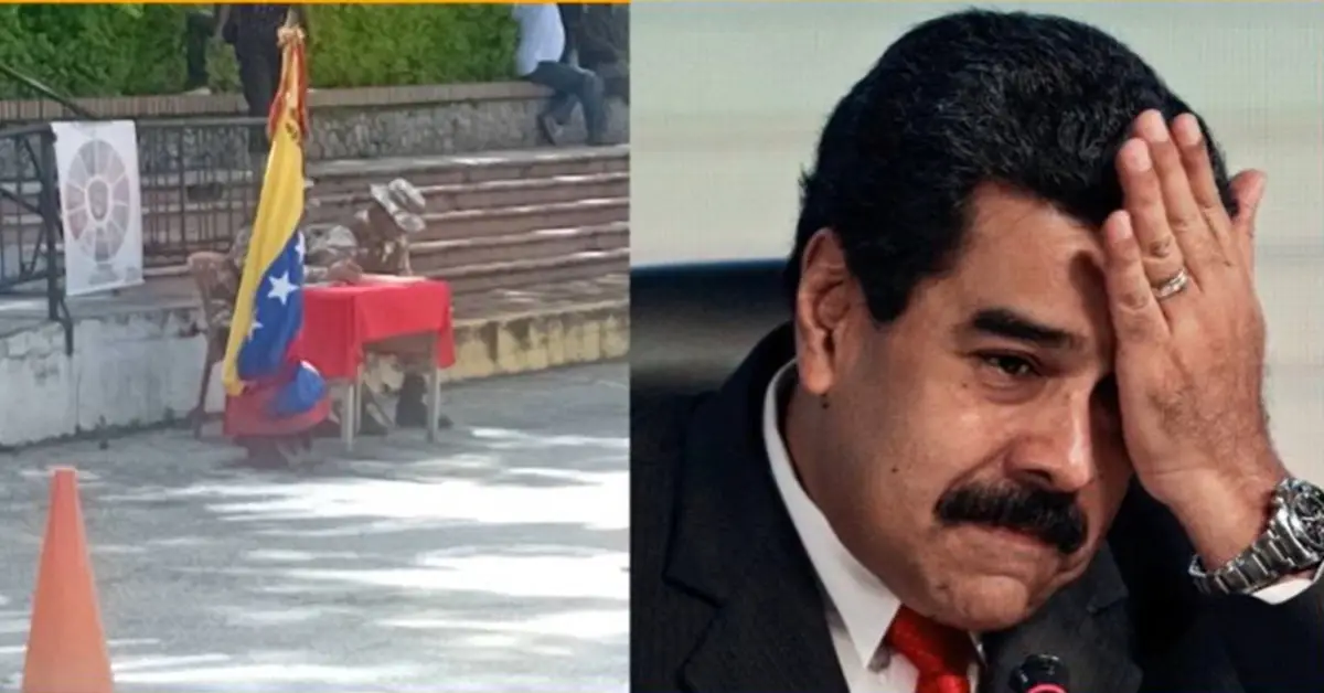 plazas-vacas-en-venezuela-evidencian-fracaso-del-llamado-de-maduro-a-reclutar-milicianos-video-Mad